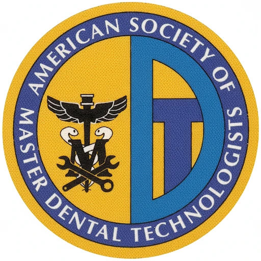 Dental technician crafting a restoration